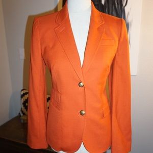 J Crew Schoolboy blazer, burnt orange